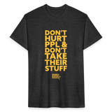 Don't Hurt People | Limited Edition | Men's Tee - heather black