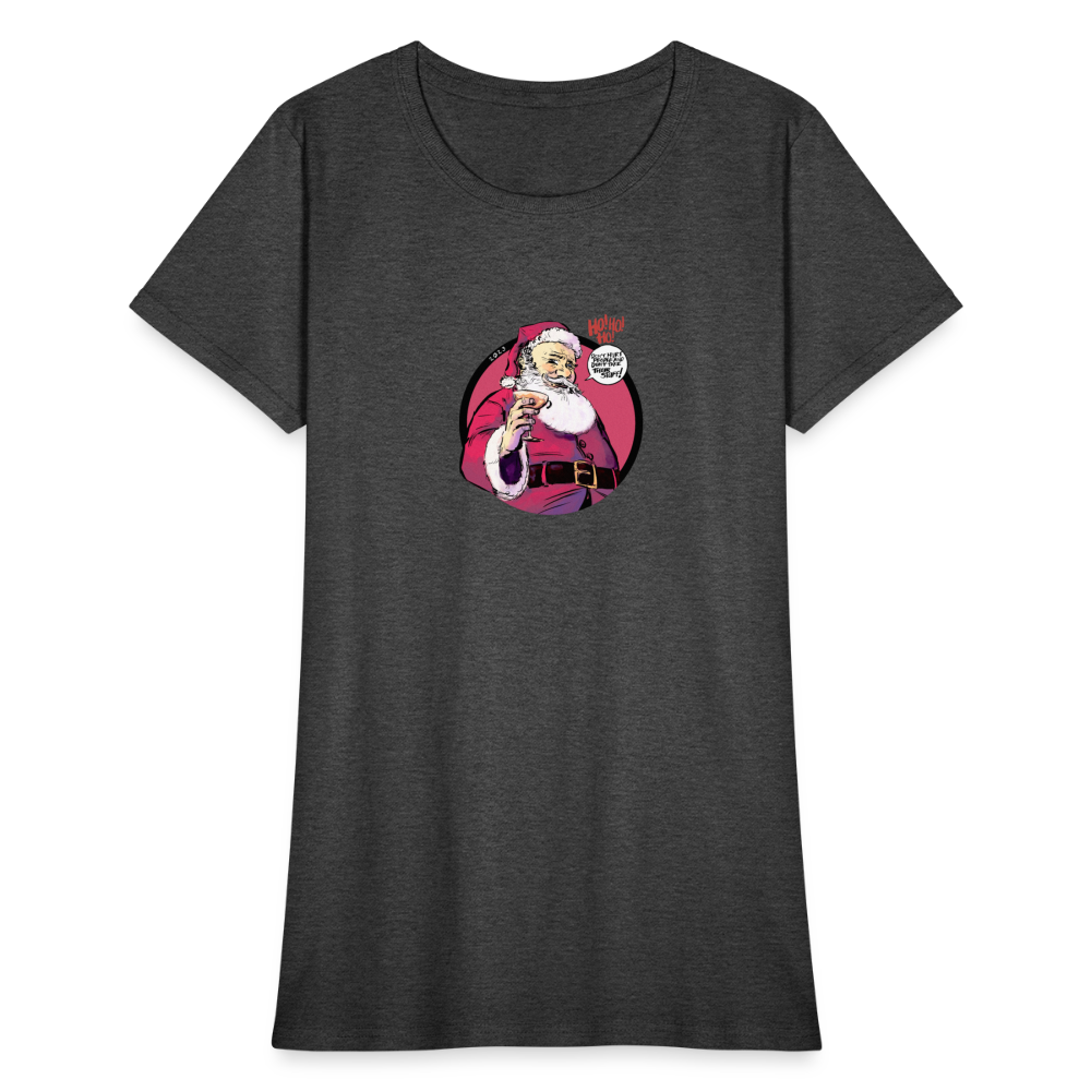 2023 Santa | Women's Tee - heather black