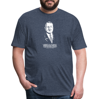 Ludwig von Mises Quote | Men's Tee - heather navy