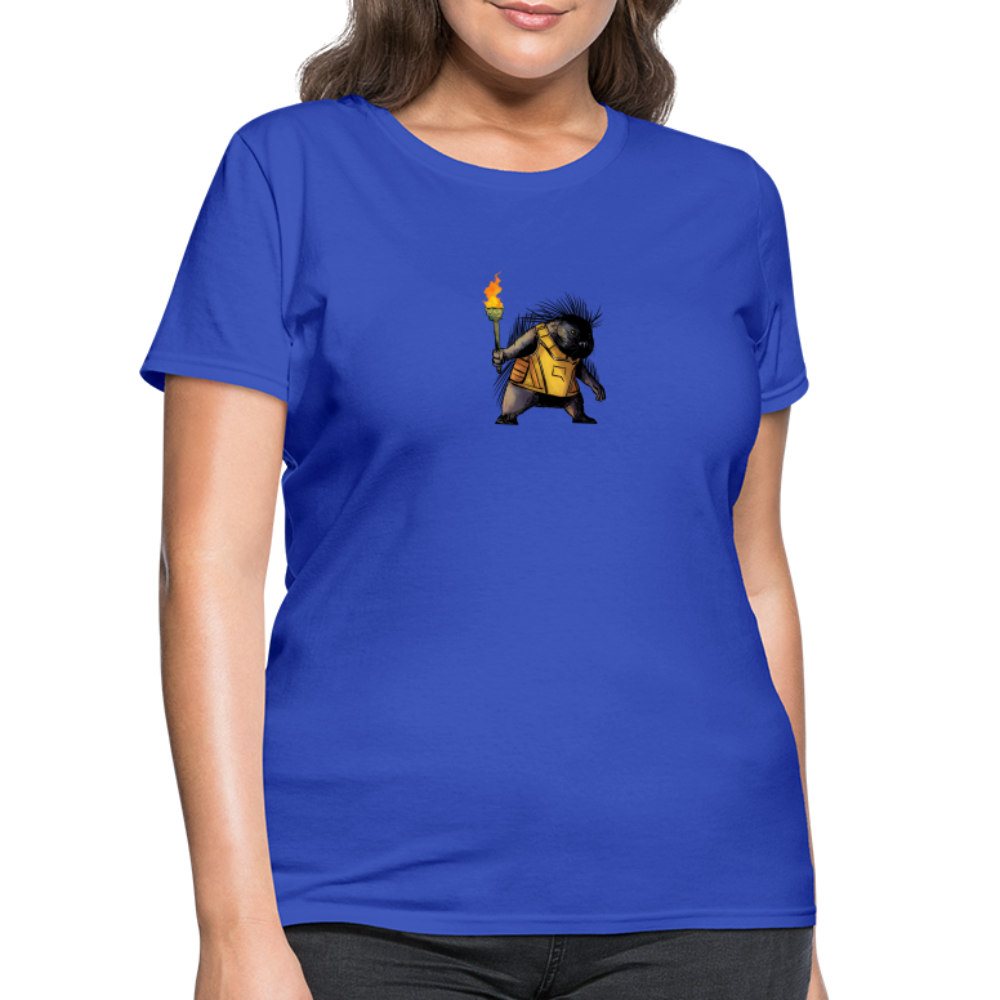 Free the Porcupine | Women's Tee - royal blue