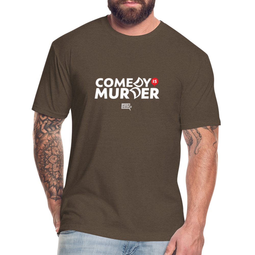 Comedy is Murder | Men's Tee - heather espresso