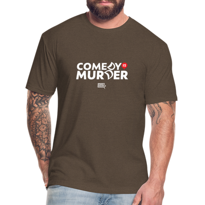 Comedy is Murder | Men's Tee - heather espresso