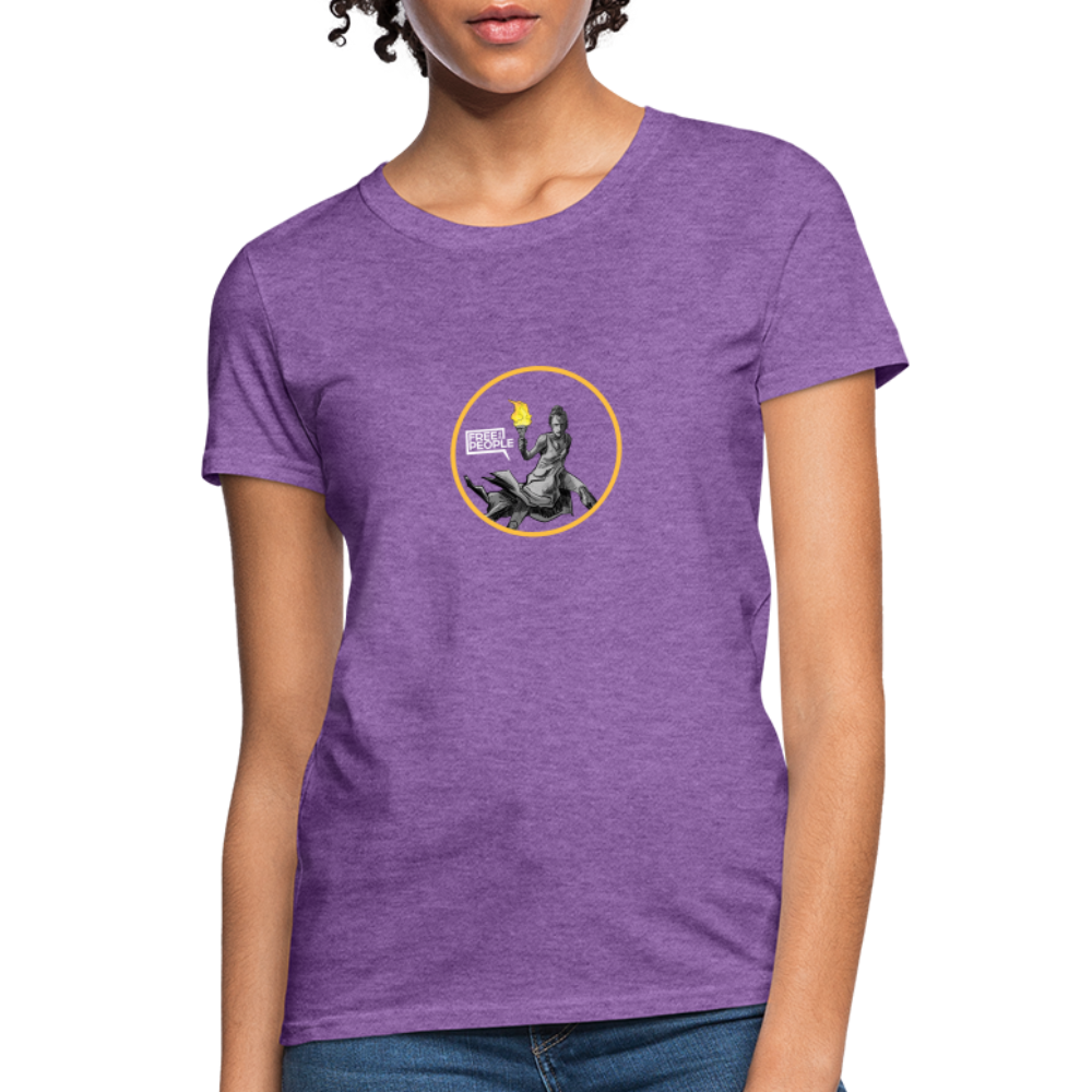 Lady Liberty | Women's Tee - purple heather