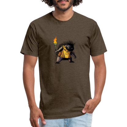 Free the Porcupine | Men's Tee - heather espresso