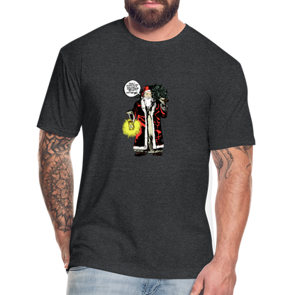 2021 Santa | Men's Tee - heather black