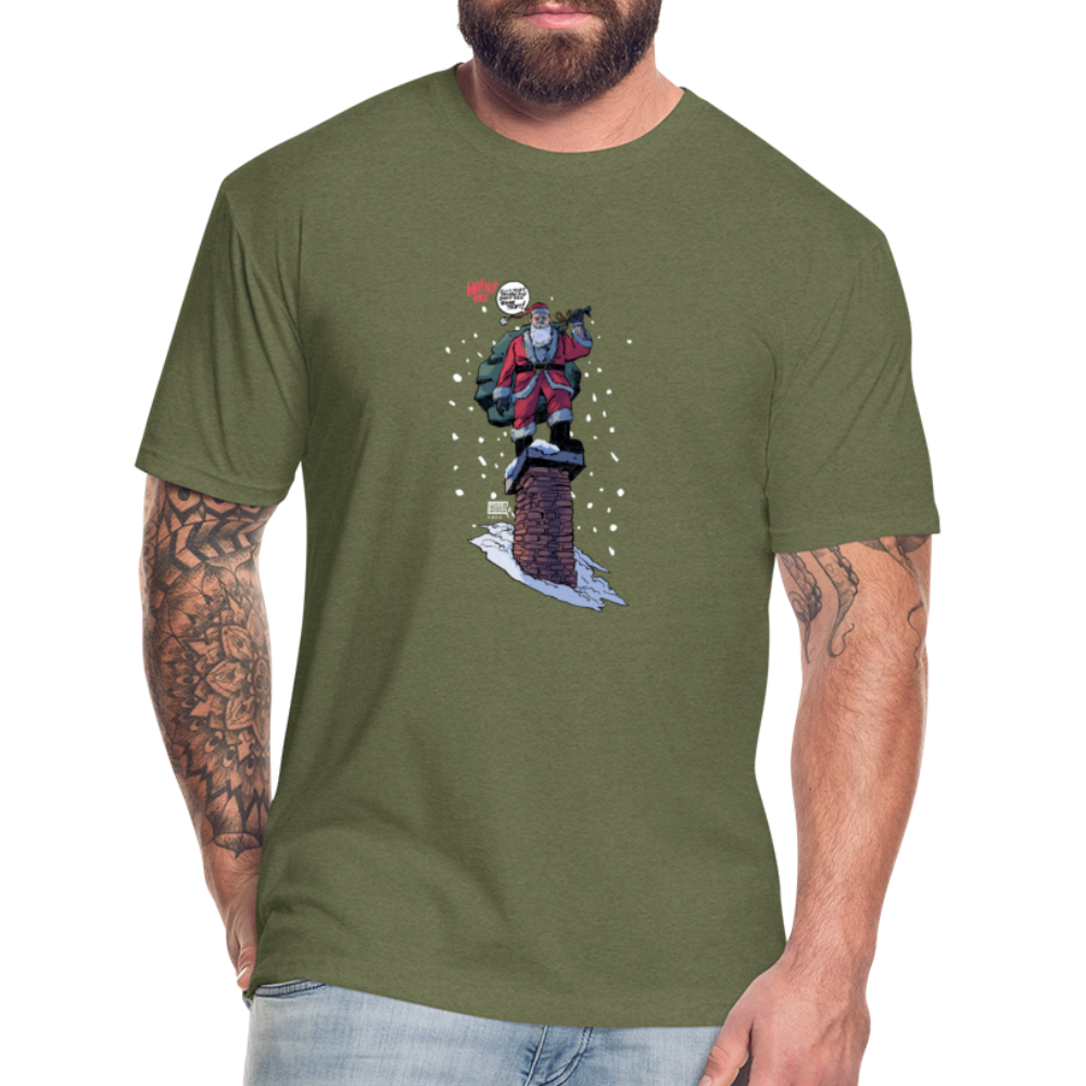 2024 Santa | Men's Tee - heather military green