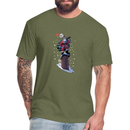 2024 Santa | Men's Tee - heather military green