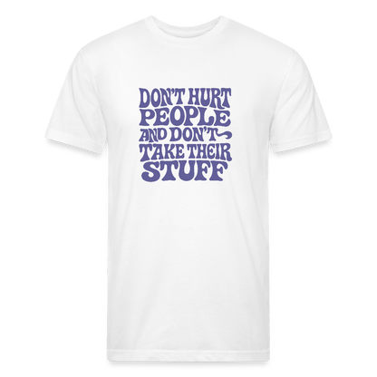 Don't Hurt People | Retro | Men's Tee - white