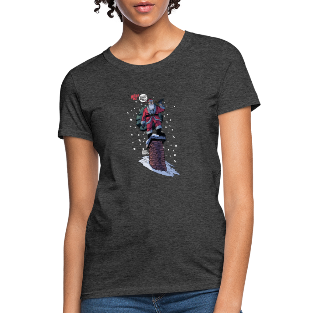 2024 Santa | Women's Tee - heather black