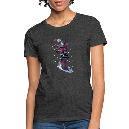 2024 Santa | Women's Tee - heather black