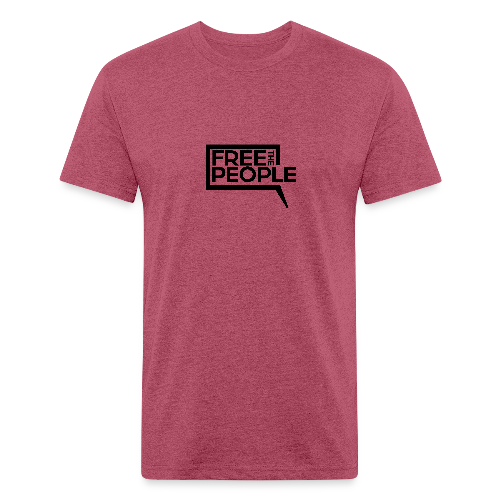 Free the People | Men's Tee - heather burgundy