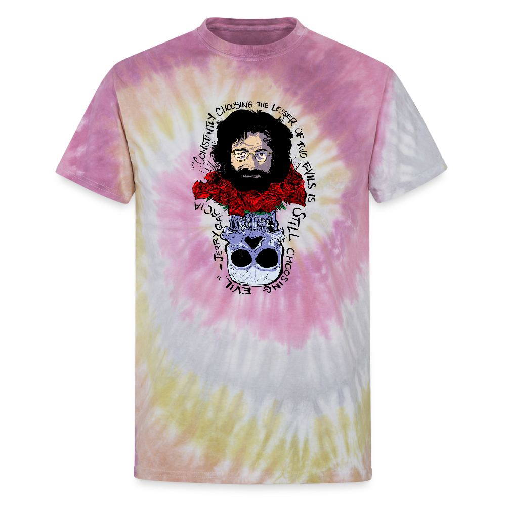 Jerry Garcia | Tie Dye | Men's Tee - Desert Rose