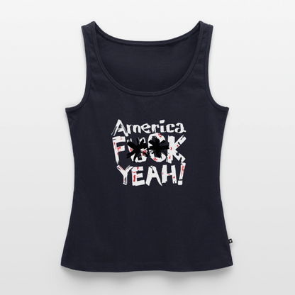 America F**k Yeah! | Women's Tank - navy