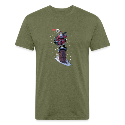 2024 Santa | Men's Tee - heather military green