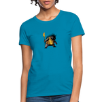 Free the Porcupine | Women's Tee - turquoise