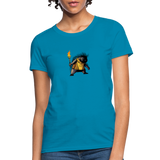 Free the Porcupine | Women's Tee - turquoise