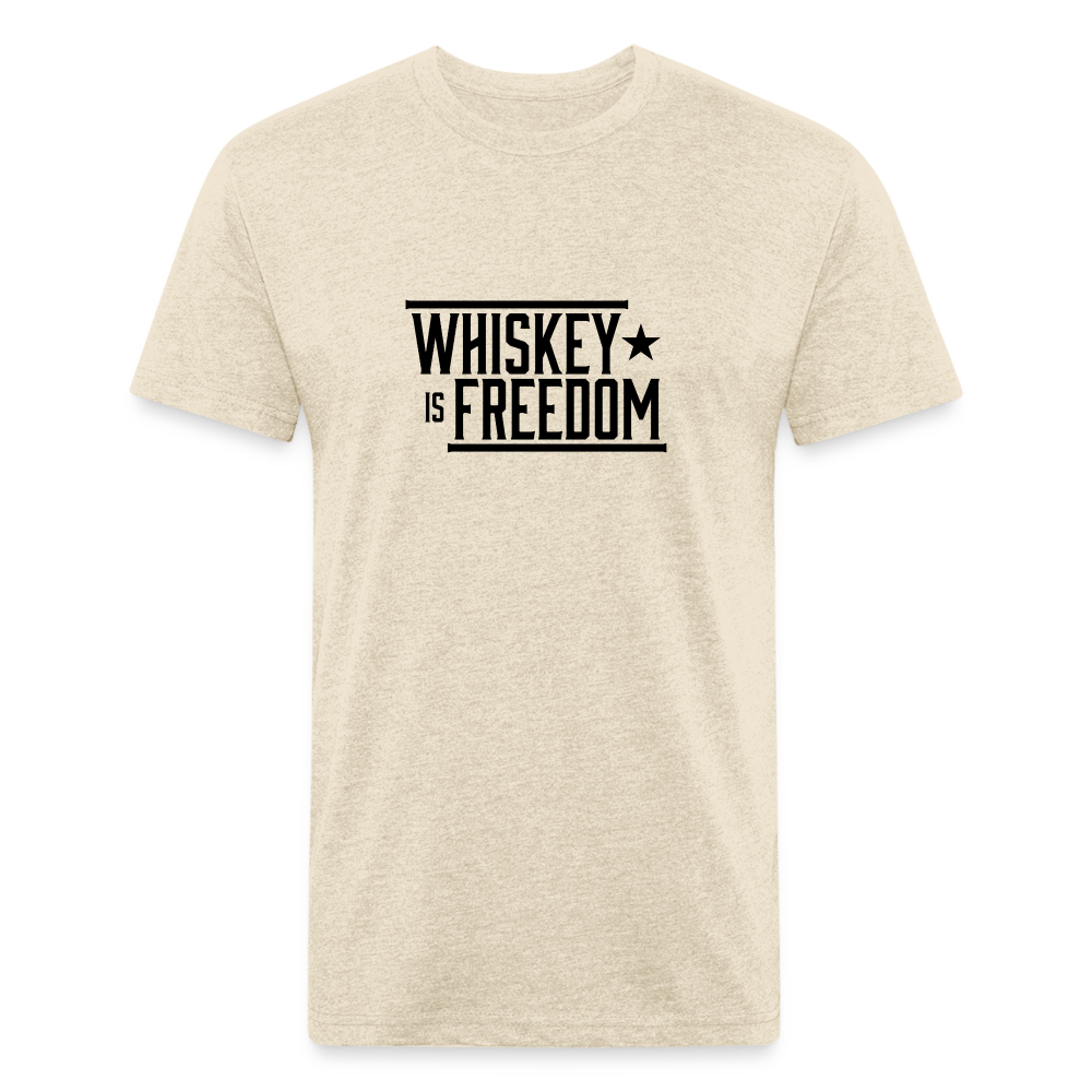 Whiskey is Freedom | Men's Tee - heather cream