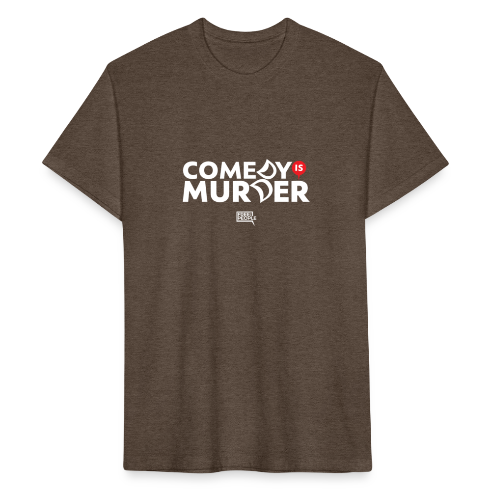 Comedy is Murder | Men's Tee - heather espresso