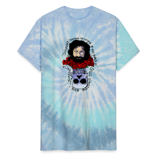 Jerry Garcia | Tie Dye | Men's Tee - blue lagoon