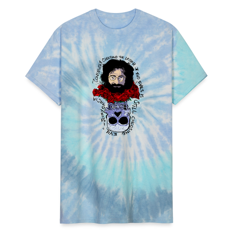 Jerry Garcia | Tie Dye | Men's Tee - blue lagoon