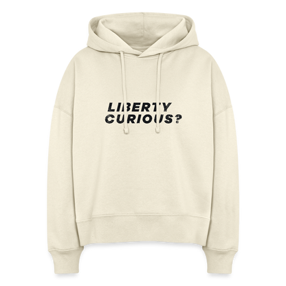 Liberty Curious? | Women's Hoodie - natural raw