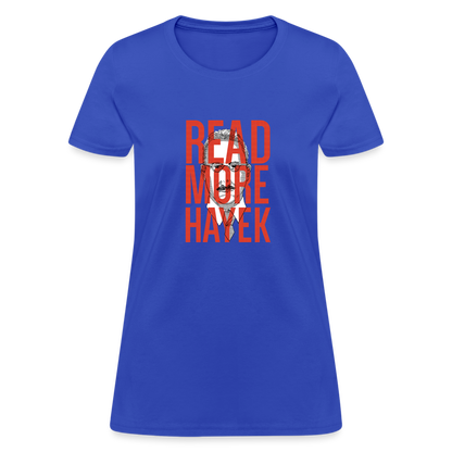 Read More Hayek | Women's Tee - royal blue