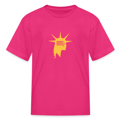 Liberty Head | Youth Tee - fuchsia