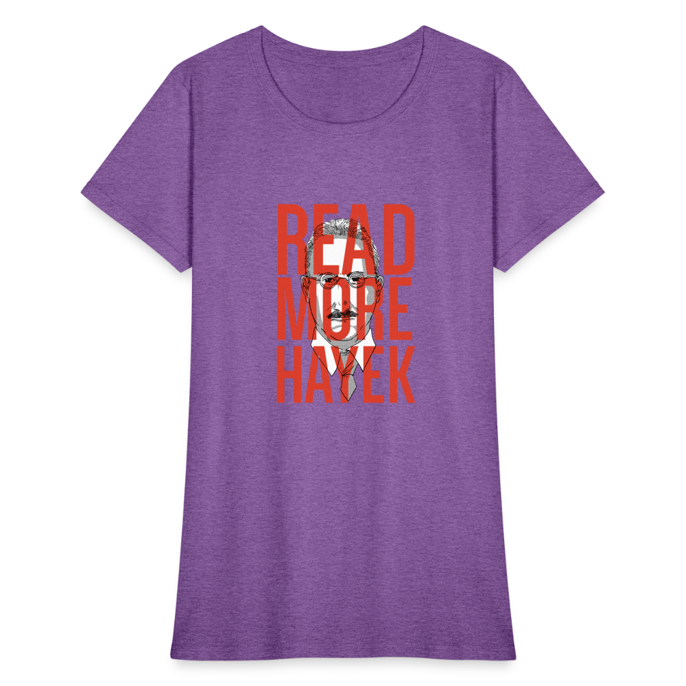 Read More Hayek | Women's Tee - purple heather