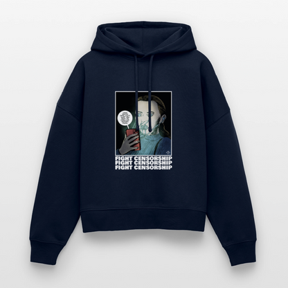 Fight Censorship | Women's Hoodie - french navy