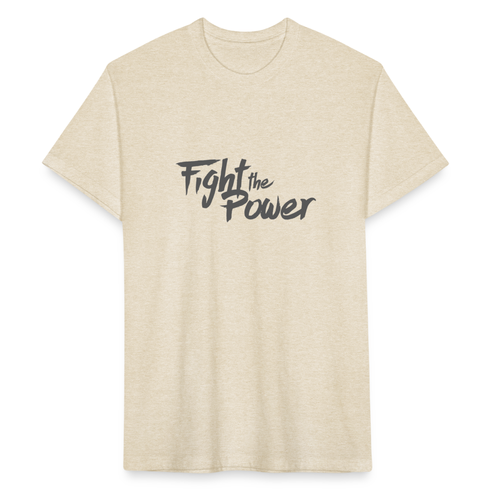 Fight the Power | Men's Tee - heather cream