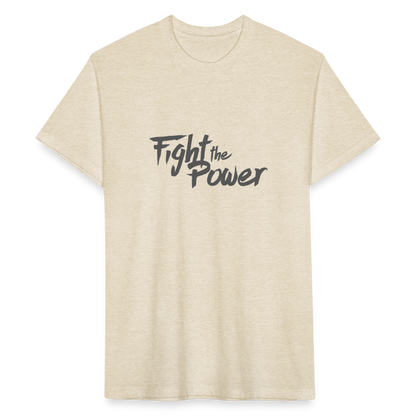 Fight the Power | Men's Tee - heather cream