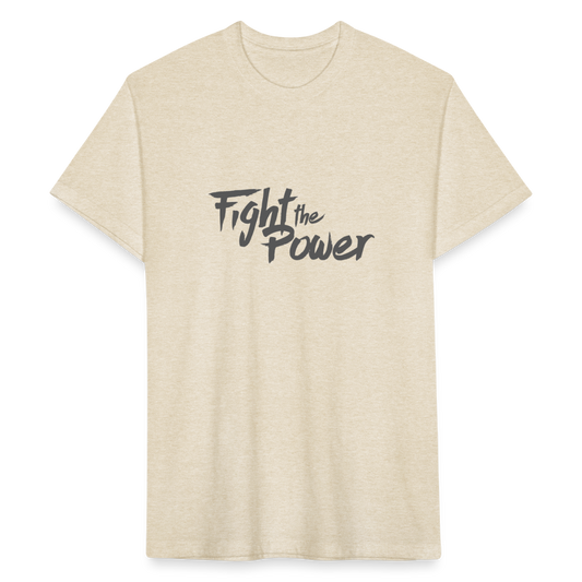 Fight the Power | Men's Tee - heather cream