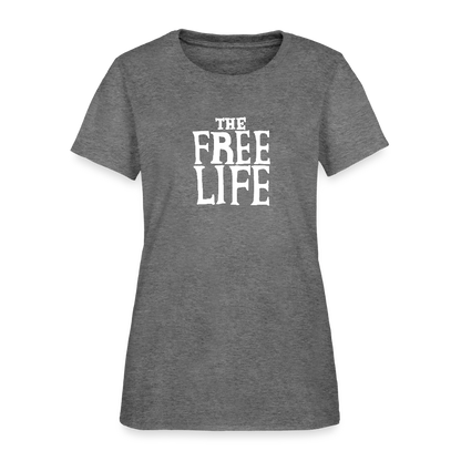 The Free Life | Women's Tee - graphite heather