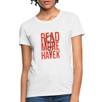 Read More Hayek | Women's Tee - white