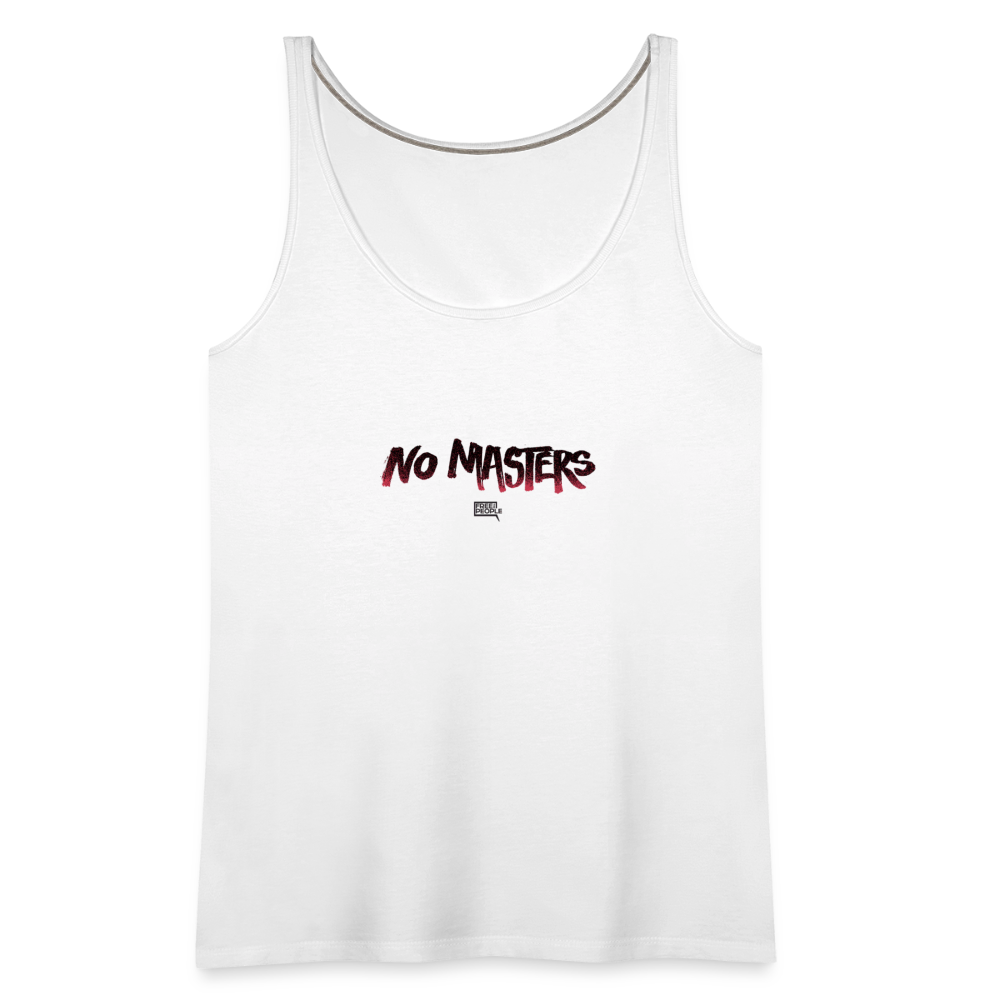 No Masters | Women's Tank - white