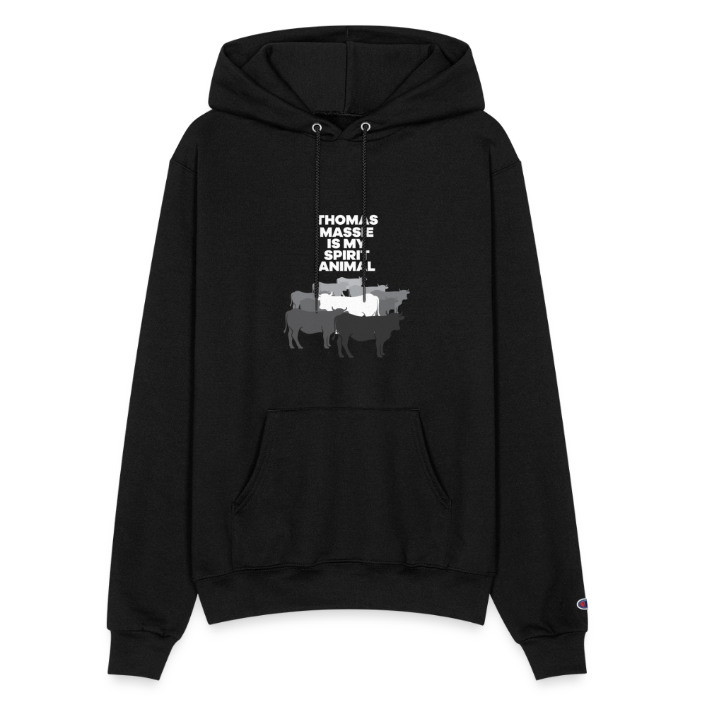 Thomas Massie Is My Spirit Animal | Pullover Hoodie - black