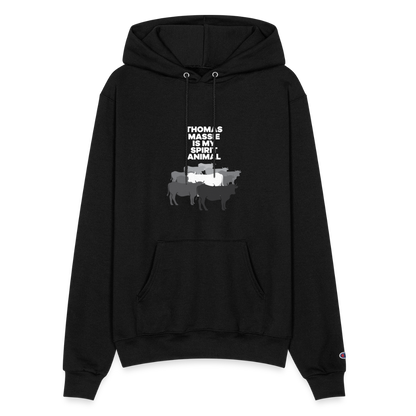 Thomas Massie Is My Spirit Animal | Pullover Hoodie - black