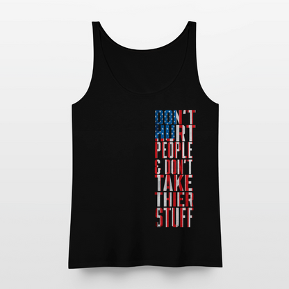 Don't Hurt People | Flag | Women's Tank - black