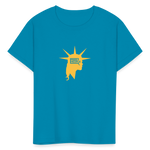 Liberty Head | Youth Tee - turquoise