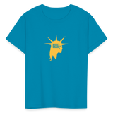 Liberty Head | Youth Tee - turquoise