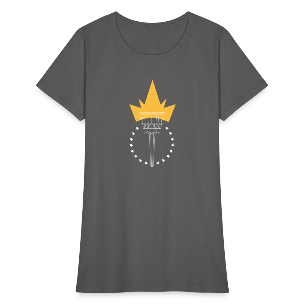 Freedom Torch | Women's Tee - charcoal