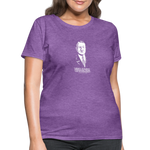 Ludwig von Mises Quote | Women's Tee - purple heather