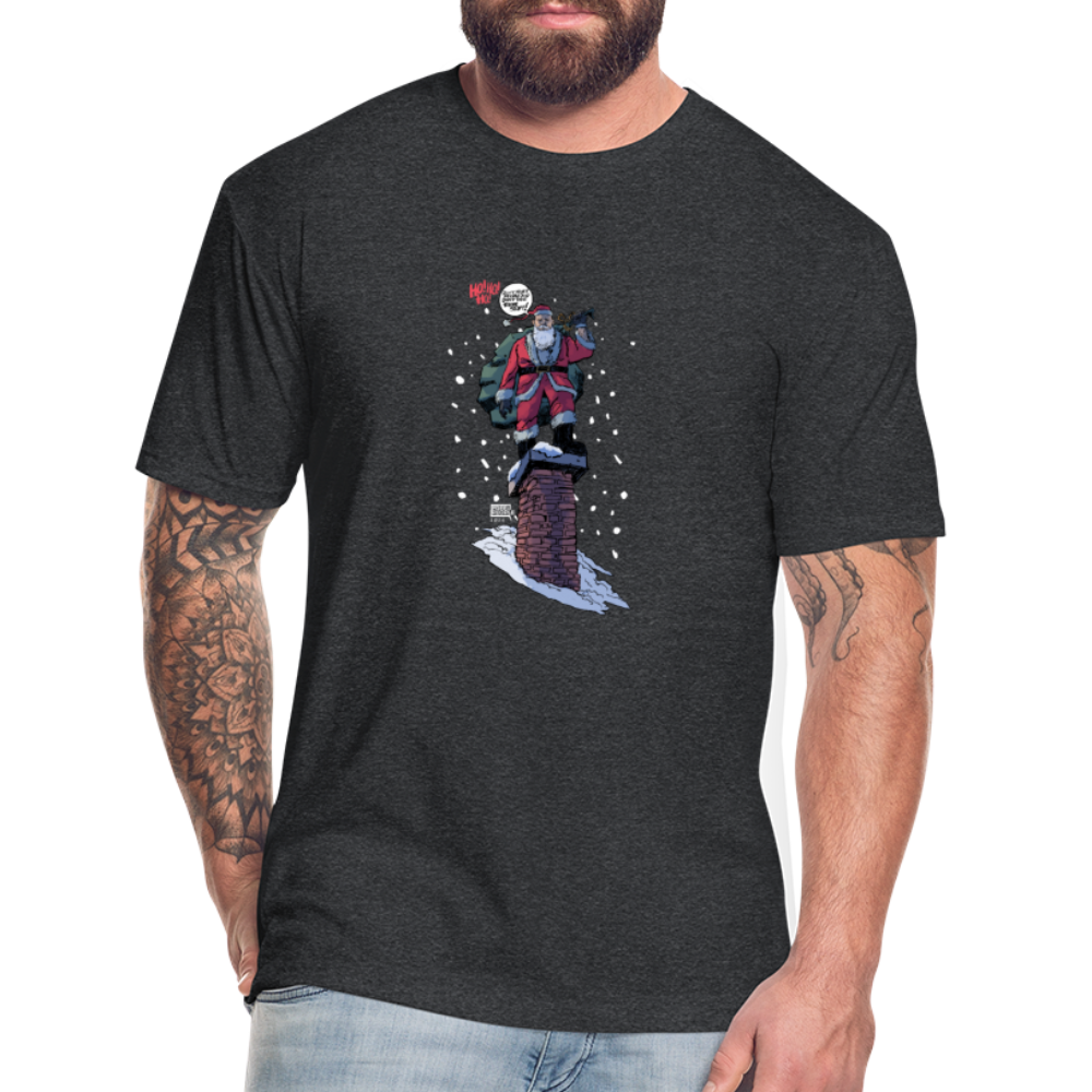 2024 Santa | Men's Tee - heather black