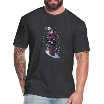 2024 Santa | Men's Tee - heather black