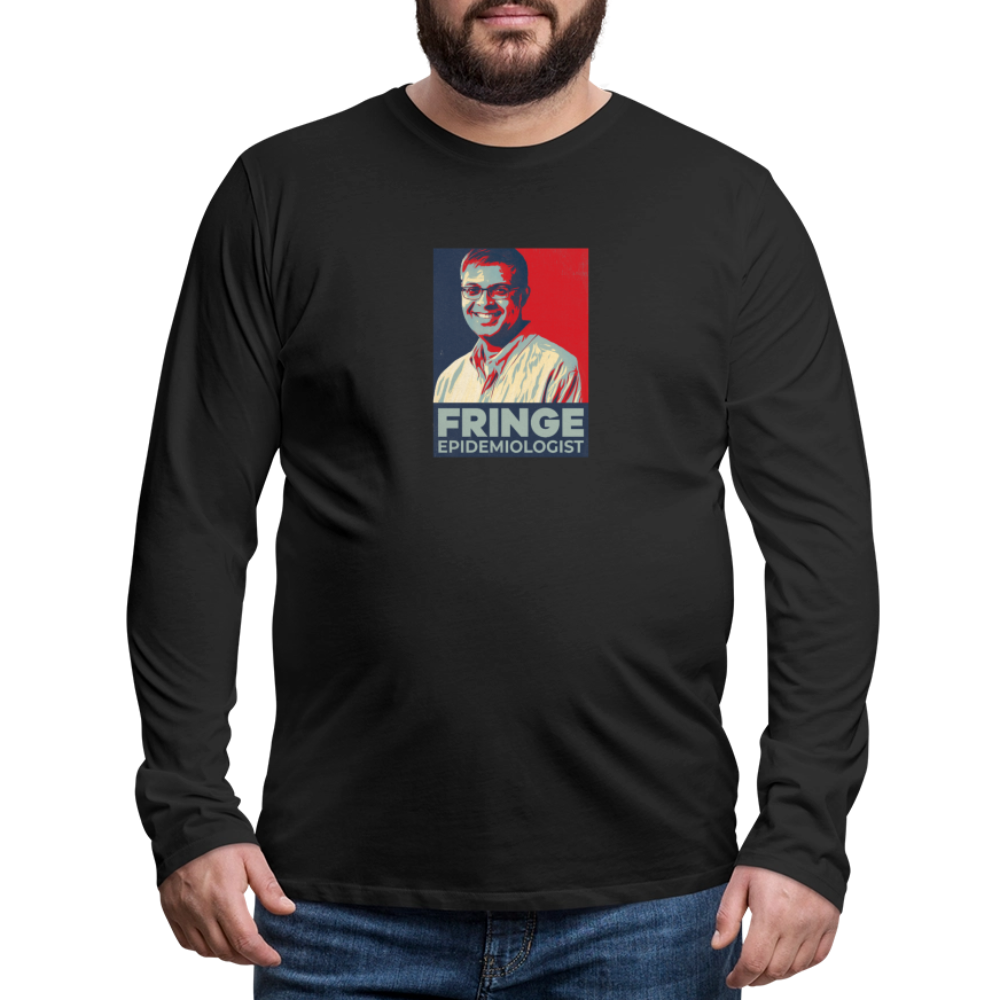 Fringe Epidemiologist | Men's Long Sleeve Tee - black