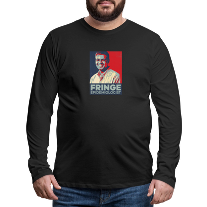 Fringe Epidemiologist | Men's Long Sleeve Tee - black