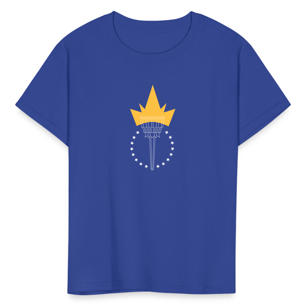 Freedom Torch | Youth Tee - royal blue