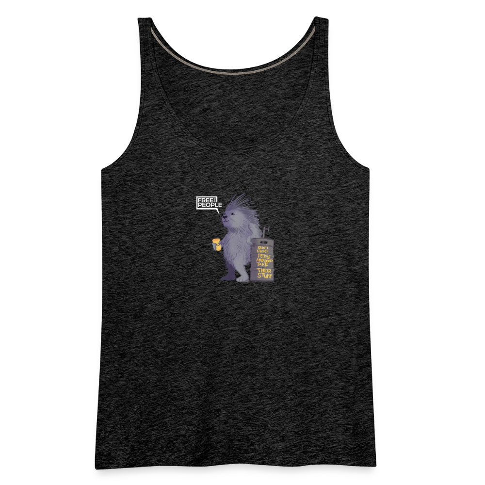 Porcupine Kegger | Women's Tank - charcoal grey