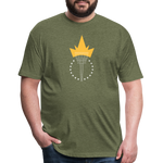 Freedom Torch | Men's Tee - heather military green