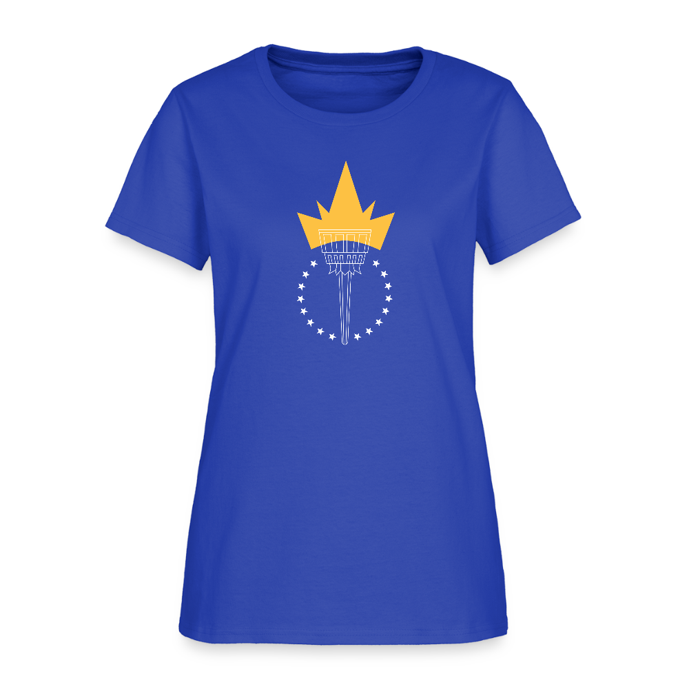 Freedom Torch | Women's Tee - royal blue